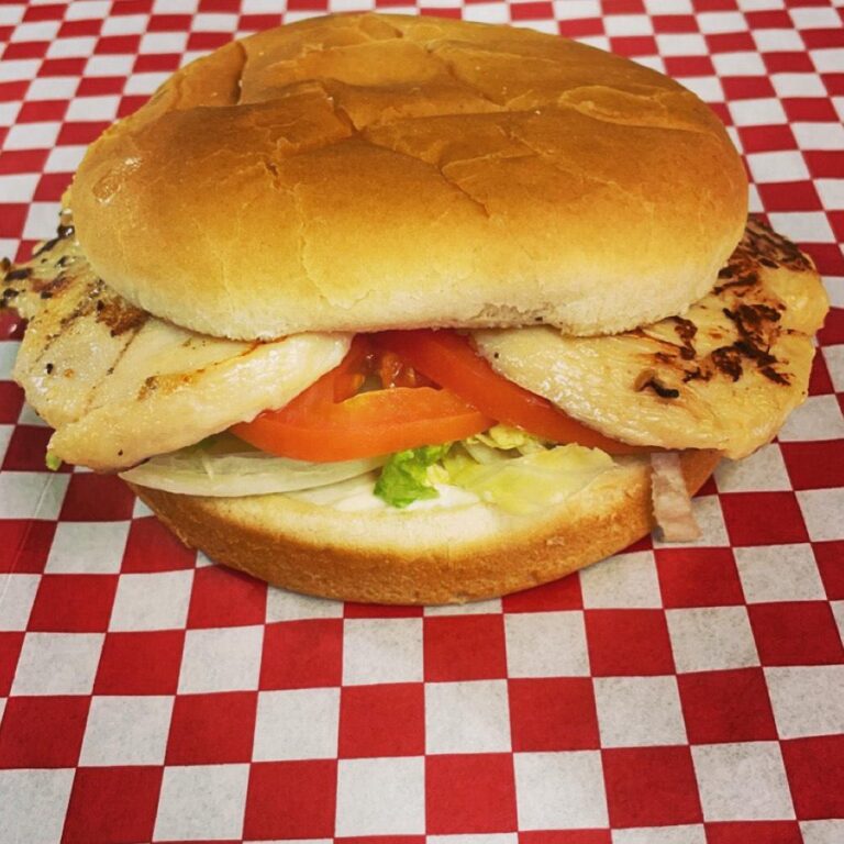 Grilled Chicken Sandwich Cheeky Burger