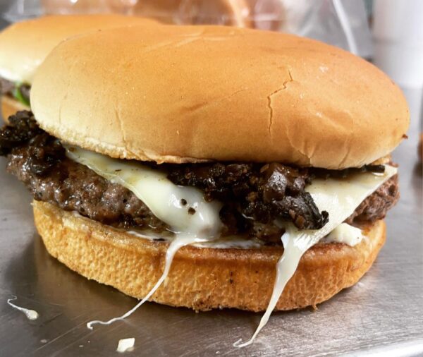 Mushroom Swiss Burger